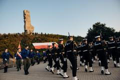 Připomínka začátku války v Gdaňsku