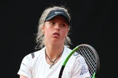 Česká tenistka Linda Fruhvirtová