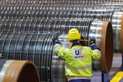 Nord Stream 2 dělník práce zaměstnanec stavba plynovo