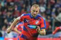 Michael Krmenčík v zápase 10. kola Plzeň - Sparta.