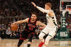NBA: Chicago Bulls at Milwaukee Bucks