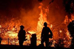 Požáry v Kalifornii