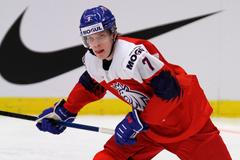 Hokejové MS juniorů 2019/20, Česko - Rusko: Obránce Martin Haš