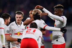 Fotbalisté Lipska slaví postup do osmifinále Ligy mistrů