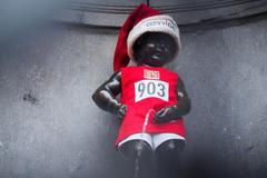 Čůrající chlapeček v Bruselu, Emil Zátopek