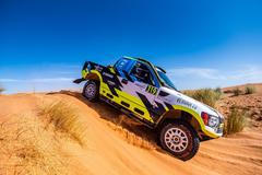 Boris Vaculík ve Fordu F150 před Rallye Dakar 2020