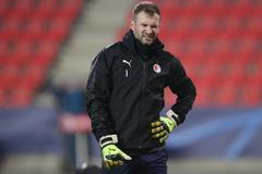 Trénink Slavie před zápasem s Interem v LM 2019-20