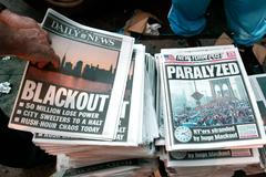 Fotogalerie / Uběhlo 15 let od masivního výpadku elektřiny na severovýchodě USA / Výročí / 14. 8. 2003 / Reuters / 37