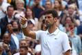 Novak Djokovič ve finále Wimbledonu 2019