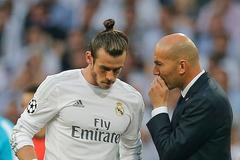 Gareth Bale a Zinedine Zidane, Real Madrid