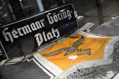 Aukce předmětů spojených s nacisty a Adolfem Hitlerem v Mnichově.