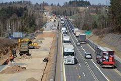 Koberovice oprava dálnice doprava