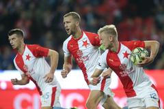 Slávisté slaví v zápase 13. kola FL Slavia - Příbram