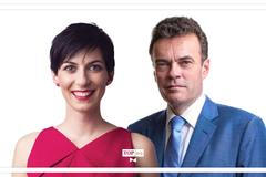 Dva kandidáti na předsedu TOP 09, poslankyně Markéta Pekarová Adamová a senátor Tomáš Czernin