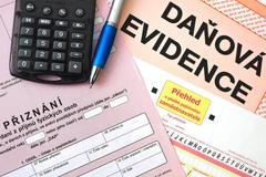 Daňové přiznání, ilustrační foto.