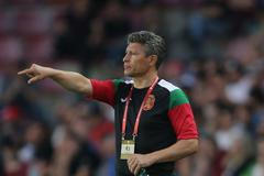 Krasmir Balakov v kvalifikaci ME 2020 Česko - Bulharsko.