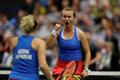 Barbora Krejčíková a Kateřina Siniaková v prvním kole Fed Cupu 2019