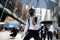 Protesty Hongkong, 11. 11. 2019