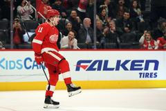NHL: Winnipeg Jets at Detroit Red Wings