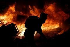 Protesty v Barceloně