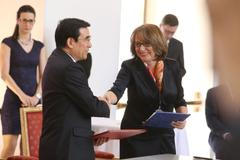 Čínský prezident v Praze - Krnáčová