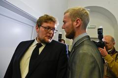 Němci sprejeři Karlův most