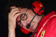 Šéf týmu Ferrari Mattia Binotto Velké ceně Maďarska formule 1 2019