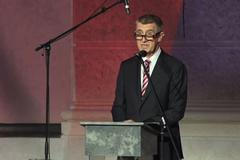 Projev Andreje Babiše v Národním muzeu