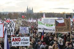 Demonstrace Letná - Milion chvilek pro demokracii - 16. listopadu 2019