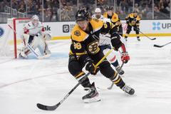 NHL 2019/20, Boston - Washington: David Pastrňák