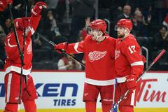NHL: Winnipeg Jets at Detroit Red Wings
