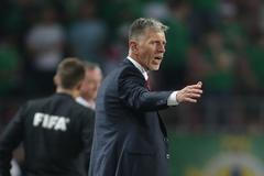 Jaroslav Šilhavý v zápase Česko - Severní Irsko