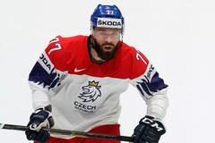 Český útočník Milan Gulaš na hokejovém MS 2019 v Bratislavě