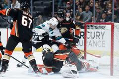 NHL: San Jose Sharks at Anaheim Ducks