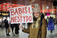 Demonstrace Václavské náměstí Hlavní nádraží Andrej Babiš prosinec 2019 Milion Chvilek
