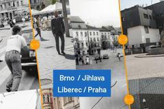 česká města - tehdy a nyní - 30 let od 1989