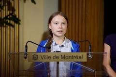 Greta Thunbergová převzala klíče od města Montreal