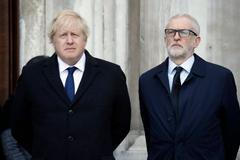 Boris Johnson a Jeremy Corbyn
