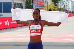Brigid Kosgeiová zaběhla rekordní maratonský čas (2019)