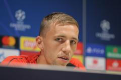 Tisková konference před zápasem Slavie v Miláně