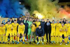 Fotbalisté Ukrajiny