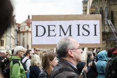 Třetí demonstrace proti Benešové a Babišovi a za spravedlivou justici, Staroměstské náměstí, Praha