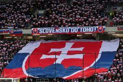 fotbal, kvalifikace ME 2020, Slovensko - Wales, fanoušci Slovenska