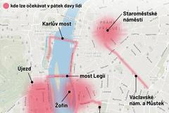 náhled - mapa - omezení v dopravě