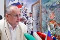 RUSADA Director General Ganus attends a news conference in Moscow