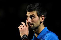 Novak Djokovič na Turnaji mistrů 2019