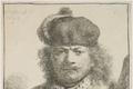 Rembrandt van Rijn: Autoportrét se vztyčenou šavlí, 1634
