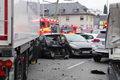 Syřan v Německu najížděl ukradeným kamionem do aut