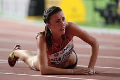 MS v atletice 2019: Diana Mezuliáníková po rozběhu závodu na 800 metrů