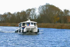 Hydroville  je první plavidlo na světě, které spaluje vodík v dieselovém motoru